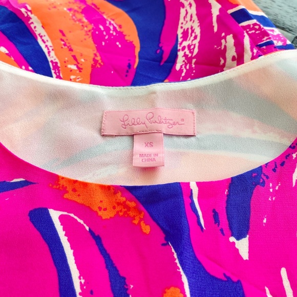 Lilly Pulitzer Jackie Plume Bloom Shift - Picture 11 of 14